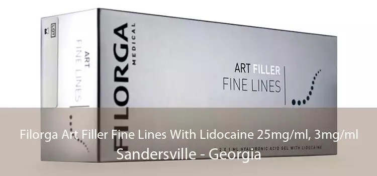 Filorga Art Filler Fine Lines With Lidocaine 25mg/ml, 3mg/ml Sandersville - Georgia