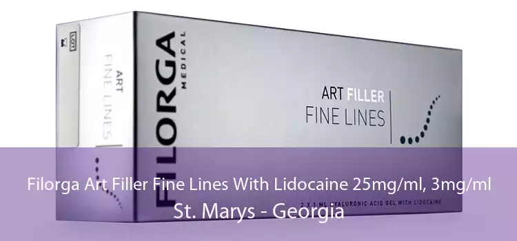 Filorga Art Filler Fine Lines With Lidocaine 25mg/ml, 3mg/ml St. Marys - Georgia