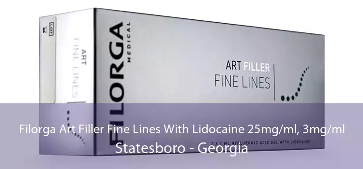 Filorga Art Filler Fine Lines With Lidocaine 25mg/ml, 3mg/ml Statesboro - Georgia