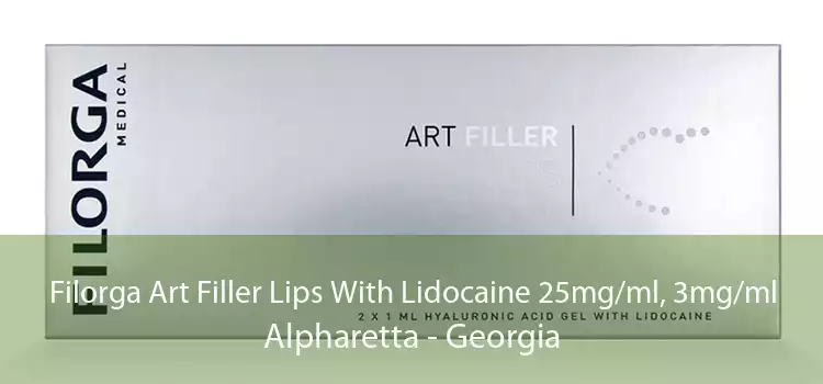 Filorga Art Filler Lips With Lidocaine 25mg/ml, 3mg/ml Alpharetta - Georgia