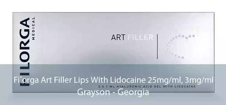 Filorga Art Filler Lips With Lidocaine 25mg/ml, 3mg/ml Grayson - Georgia