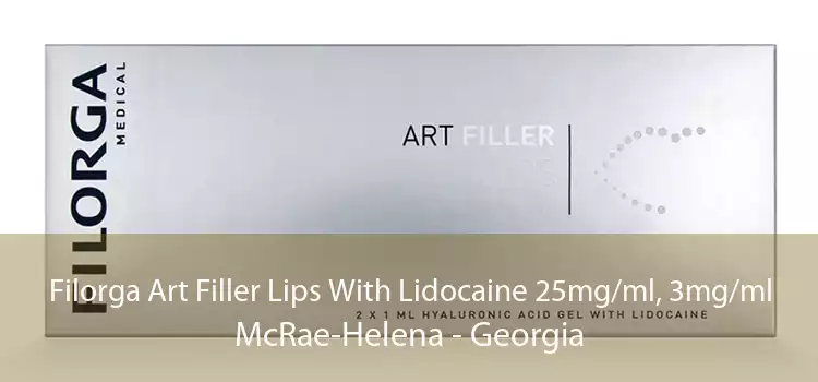 Filorga Art Filler Lips With Lidocaine 25mg/ml, 3mg/ml McRae-Helena - Georgia