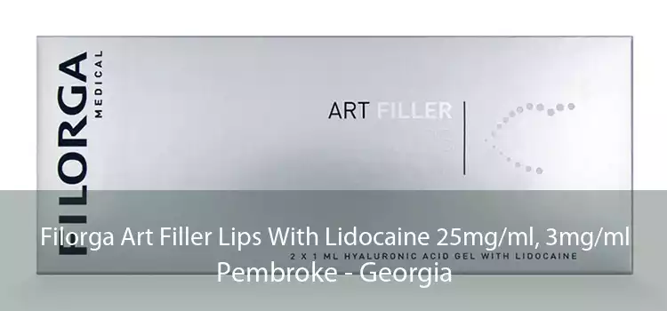 Filorga Art Filler Lips With Lidocaine 25mg/ml, 3mg/ml Pembroke - Georgia