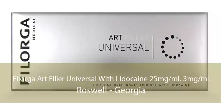 Filorga Art Filler Universal With Lidocaine 25mg/ml, 3mg/ml Roswell - Georgia