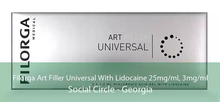 Filorga Art Filler Universal With Lidocaine 25mg/ml, 3mg/ml Social Circle - Georgia