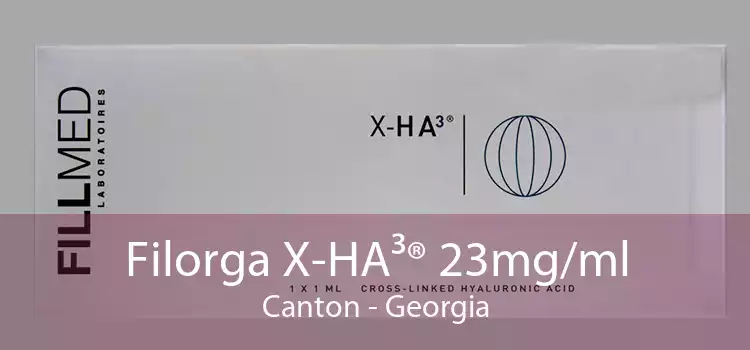 Filorga X-HA³® 23mg/ml Canton - Georgia