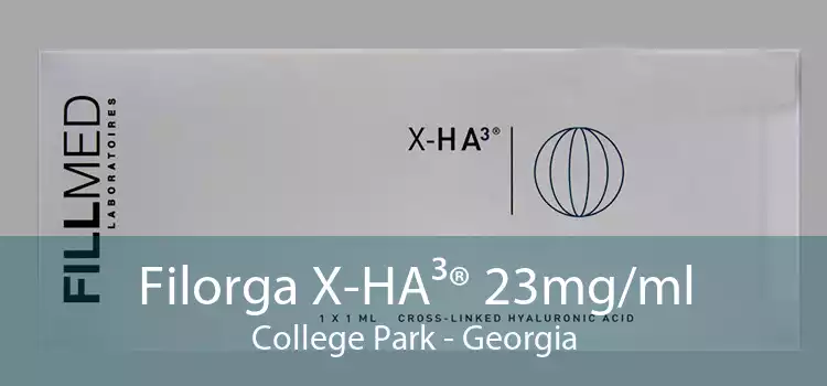 Filorga X-HA³® 23mg/ml College Park - Georgia