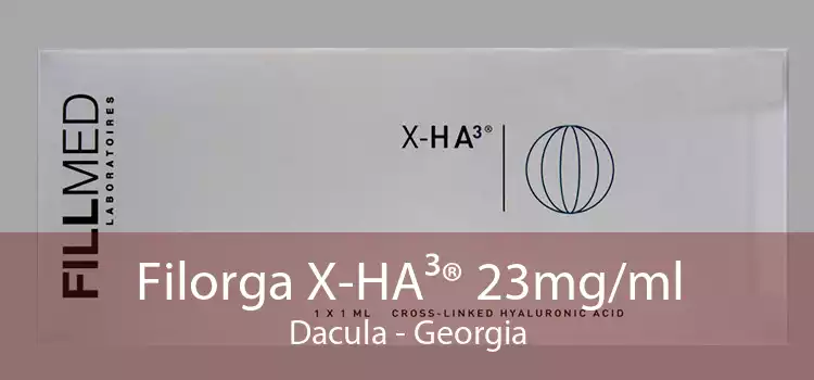 Filorga X-HA³® 23mg/ml Dacula - Georgia