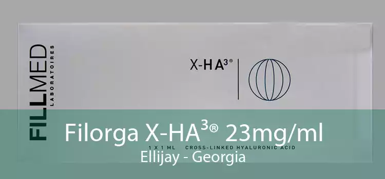 Filorga X-HA³® 23mg/ml Ellijay - Georgia
