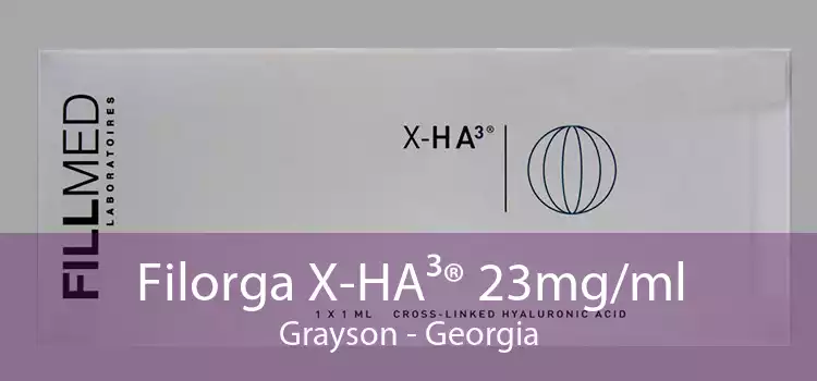 Filorga X-HA³® 23mg/ml Grayson - Georgia