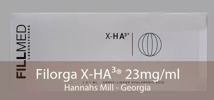 Filorga X-HA³® 23mg/ml Hannahs Mill - Georgia