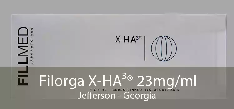Filorga X-HA³® 23mg/ml Jefferson - Georgia