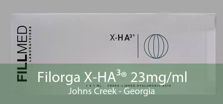 Filorga X-HA³® 23mg/ml Johns Creek - Georgia