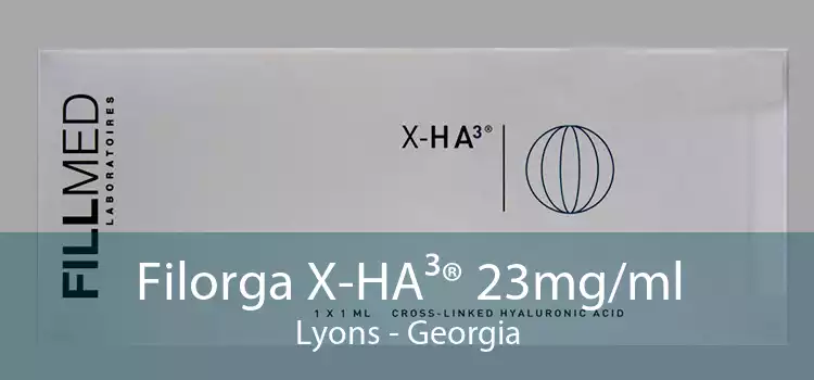 Filorga X-HA³® 23mg/ml Lyons - Georgia