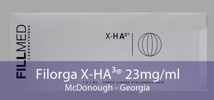 Filorga X-HA³® 23mg/ml McDonough - Georgia