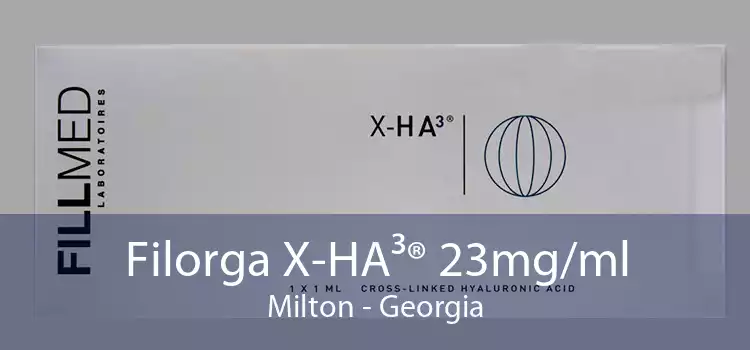 Filorga X-HA³® 23mg/ml Milton - Georgia