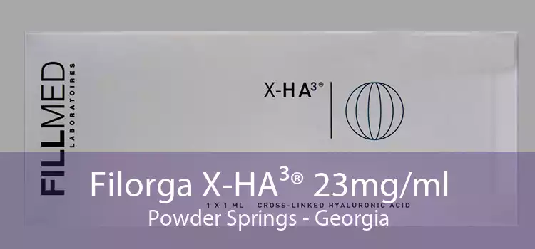Filorga X-HA³® 23mg/ml Powder Springs - Georgia
