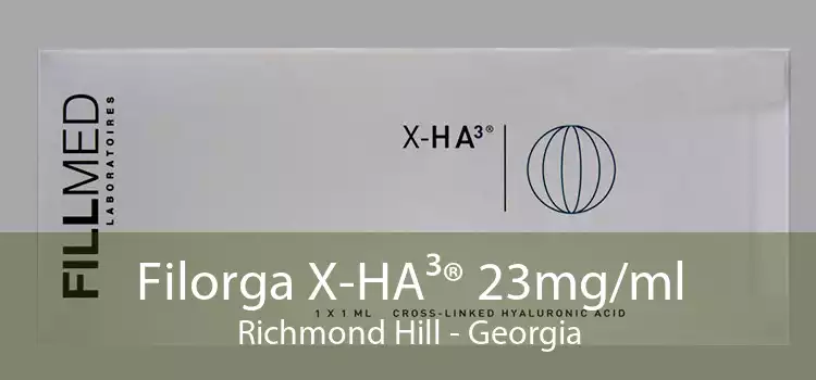 Filorga X-HA³® 23mg/ml Richmond Hill - Georgia
