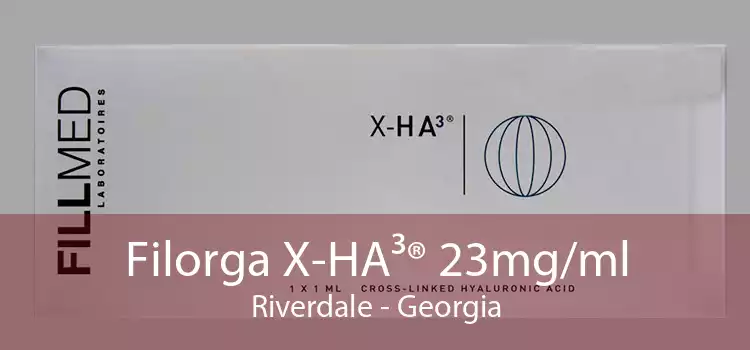 Filorga X-HA³® 23mg/ml Riverdale - Georgia