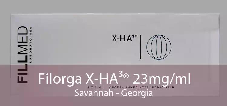 Filorga X-HA³® 23mg/ml Savannah - Georgia