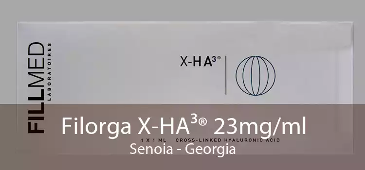 Filorga X-HA³® 23mg/ml Senoia - Georgia