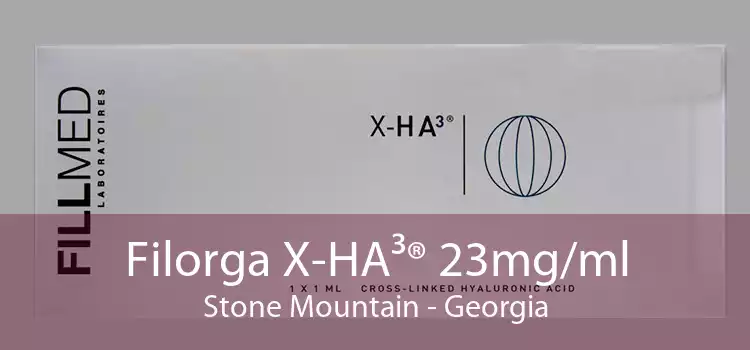 Filorga X-HA³® 23mg/ml Stone Mountain - Georgia