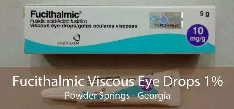 Fucithalmic Viscous Eye Drops 1% Powder Springs - Georgia