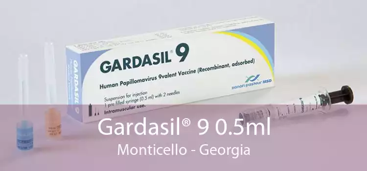 Gardasil® 9 0.5ml Monticello - Georgia