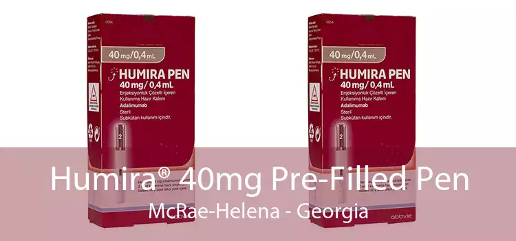 Humira® 40mg Pre-Filled Pen McRae-Helena - Georgia