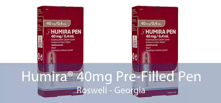 Humira® 40mg Pre-Filled Pen Roswell - Georgia