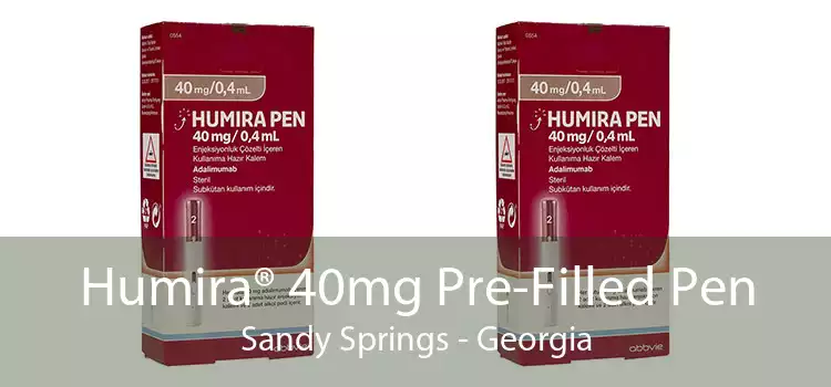 Humira® 40mg Pre-Filled Pen Sandy Springs - Georgia