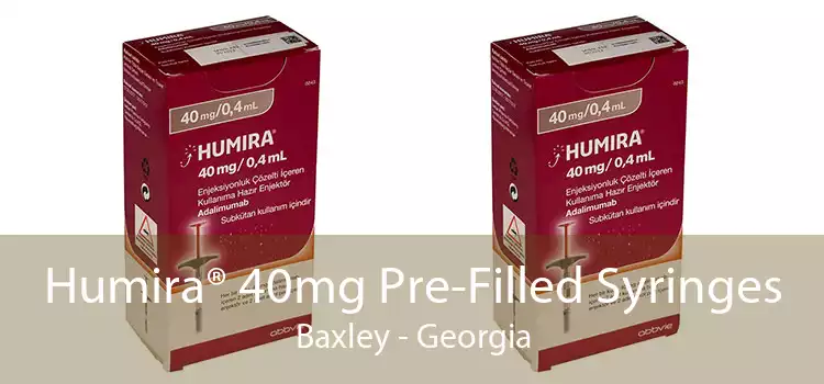 Humira® 40mg Pre-Filled Syringes Baxley - Georgia