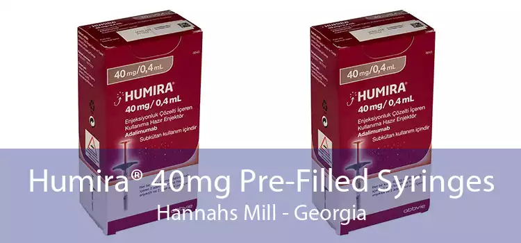 Humira® 40mg Pre-Filled Syringes Hannahs Mill - Georgia