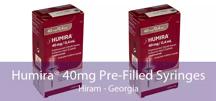 Humira® 40mg Pre-Filled Syringes Hiram - Georgia