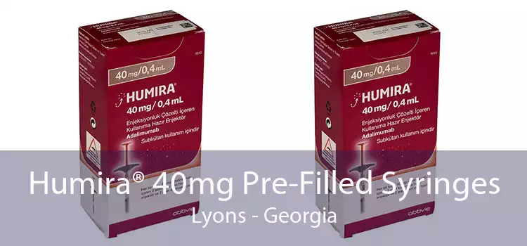 Humira® 40mg Pre-Filled Syringes Lyons - Georgia