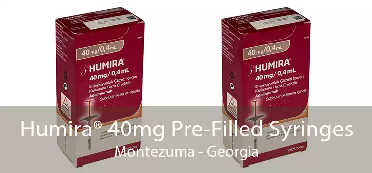 Humira® 40mg Pre-Filled Syringes Montezuma - Georgia