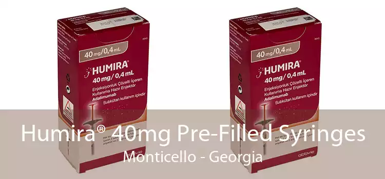 Humira® 40mg Pre-Filled Syringes Monticello - Georgia