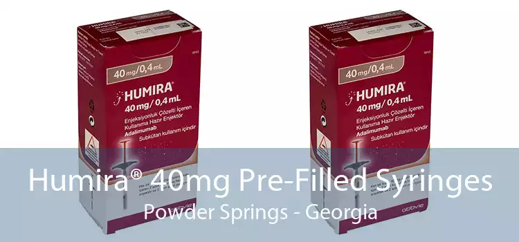 Humira® 40mg Pre-Filled Syringes Powder Springs - Georgia