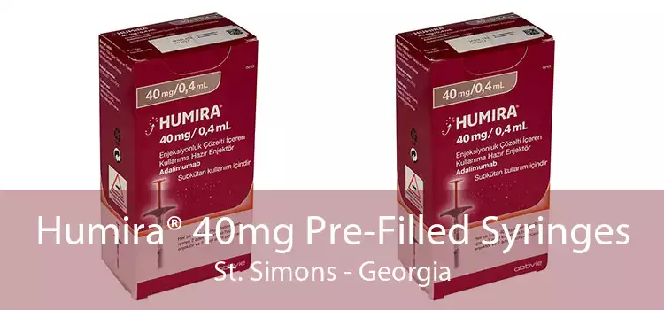 Humira® 40mg Pre-Filled Syringes St. Simons - Georgia