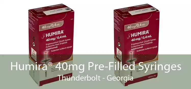 Humira® 40mg Pre-Filled Syringes Thunderbolt - Georgia