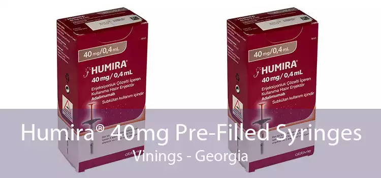 Humira® 40mg Pre-Filled Syringes Vinings - Georgia