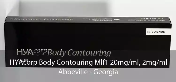 HYAcorp Body Contouring Mlf1 20mg/ml, 2mg/ml Abbeville - Georgia