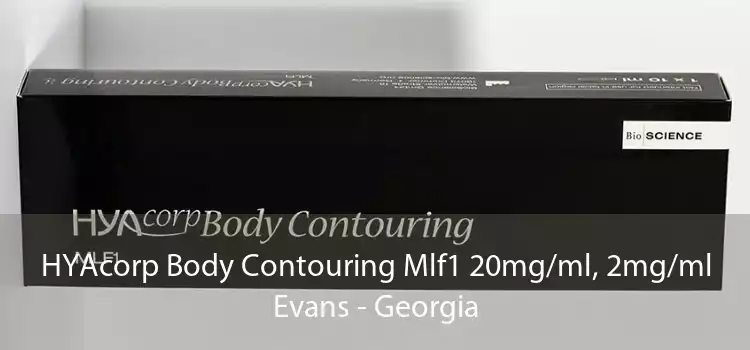 HYAcorp Body Contouring Mlf1 20mg/ml, 2mg/ml Evans - Georgia