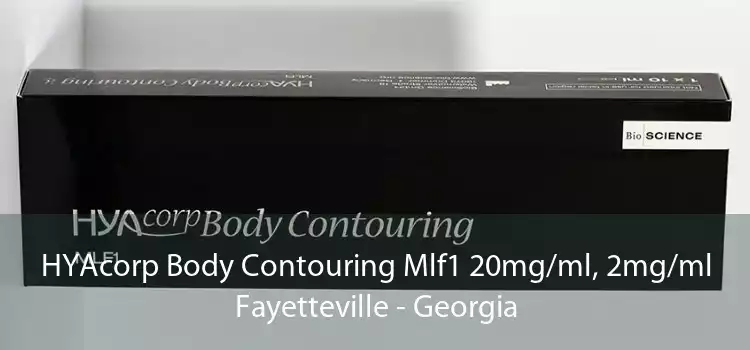 HYAcorp Body Contouring Mlf1 20mg/ml, 2mg/ml Fayetteville - Georgia