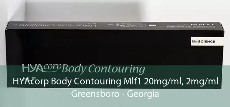 HYAcorp Body Contouring Mlf1 20mg/ml, 2mg/ml Greensboro - Georgia