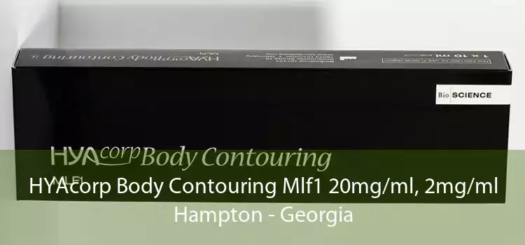 HYAcorp Body Contouring Mlf1 20mg/ml, 2mg/ml Hampton - Georgia