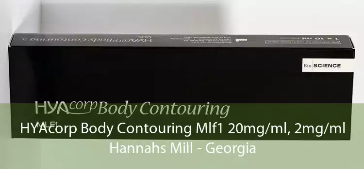 HYAcorp Body Contouring Mlf1 20mg/ml, 2mg/ml Hannahs Mill - Georgia