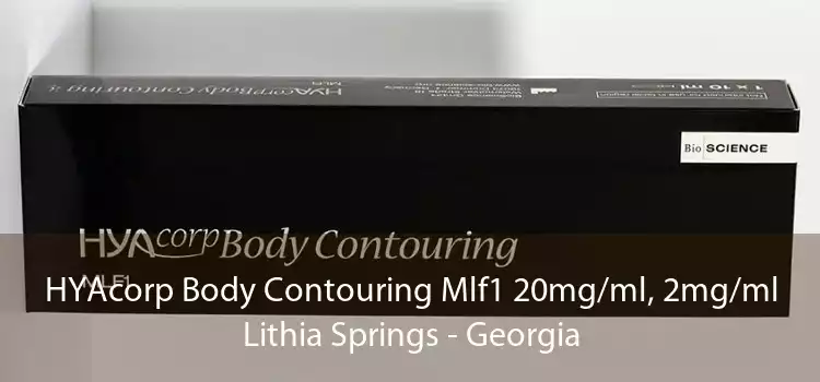 HYAcorp Body Contouring Mlf1 20mg/ml, 2mg/ml Lithia Springs - Georgia