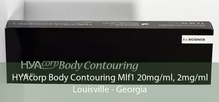 HYAcorp Body Contouring Mlf1 20mg/ml, 2mg/ml Louisville - Georgia