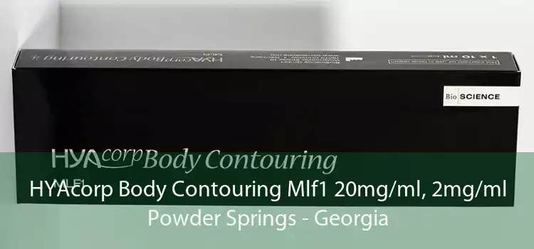 HYAcorp Body Contouring Mlf1 20mg/ml, 2mg/ml Powder Springs - Georgia
